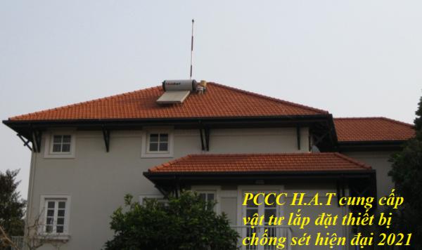 PCCC H.A.T cung cấp vật tư lắp đặt thiết bị chống sét hiện đại 2021