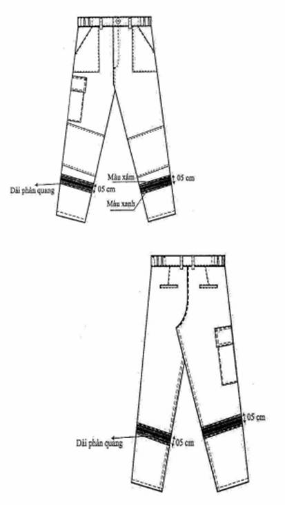 chi tiết kỹ thuật quần PCCC theo TT48