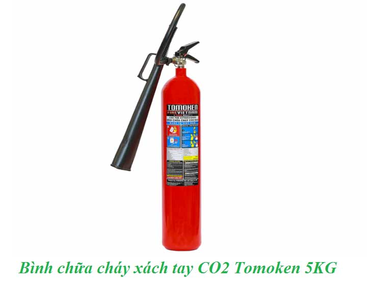 bình chữa cháy tomoken CO2 5KG