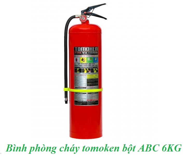 bình phòng cháy tomoken bột ABC 6KG