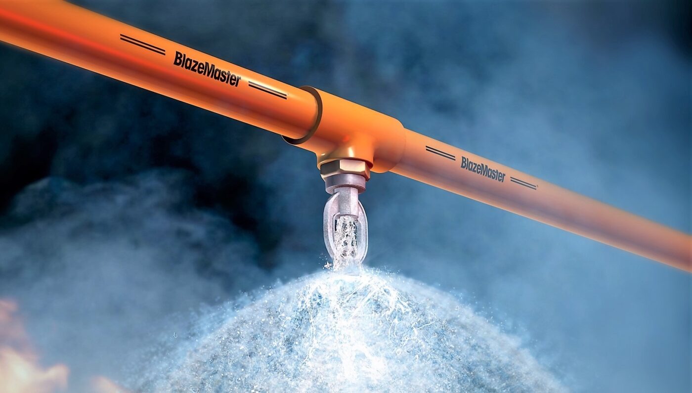 Hệ thống chữa cháy sprinkler rất phổ biến trong các công trình xây dựng hiện đại
