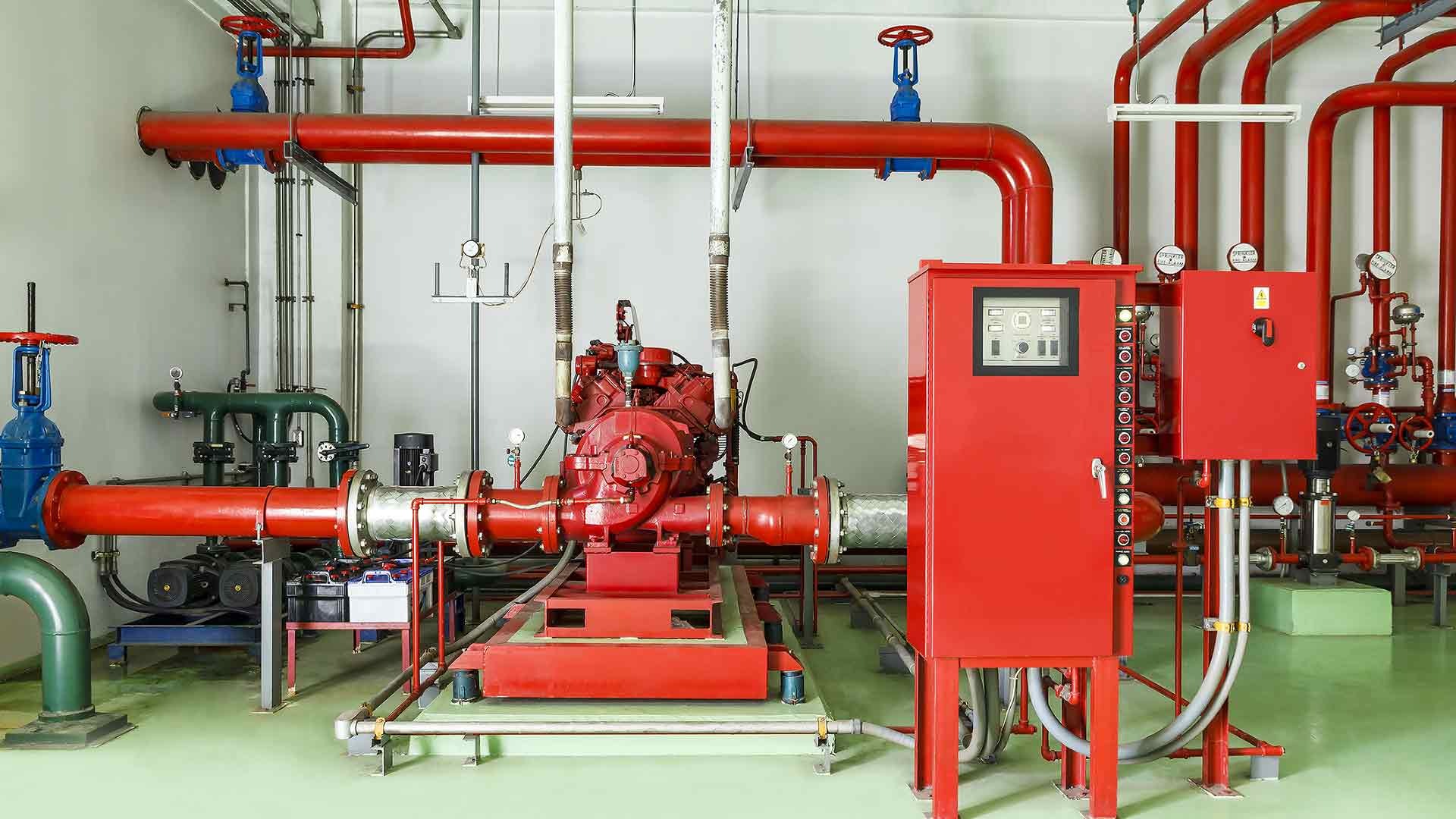 Máy bơm chữa cháy là thiết bị bắt buộc trong hệ thống PCCC chuyên nghiệp