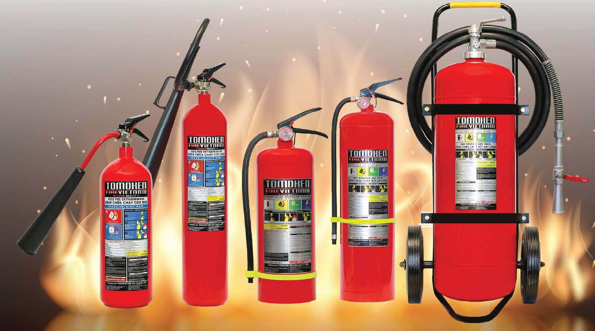 trang bị các loại thiết bị PCCC tại Cty PCCC H.A.T