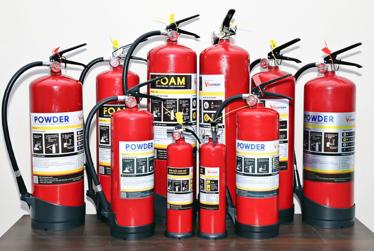 Thiết bị PCCC chính hãng đảm bảo đúng tiêu chuẩn chất lượng và nguồn gốc rõ ràng