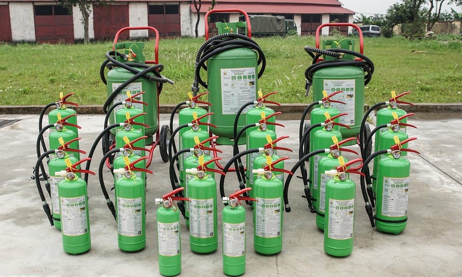 Bình CO2 Ecosafe 3kg là lựa chọn phổ biến cho văn phòng, nhà ở và kho hàng nhỏ.